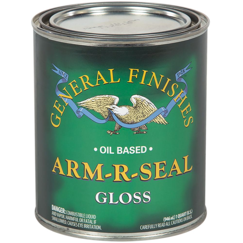General Finishes Arm-R-Seal Based Topcoat, Gloss, 1 Quart Questions & Answers