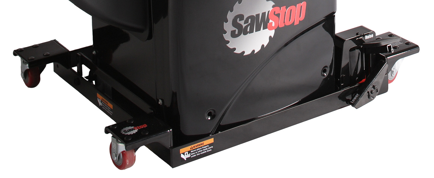 SawStop MB-PCS-IND Industrial Cabinet Saw Mobile Base w/PCS Conversion Kit Questions & Answers