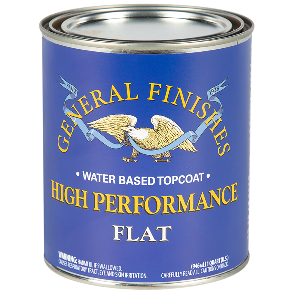 General Finishes High Performance Water Based Topcoat, Flat, 1 Quart Questions & Answers