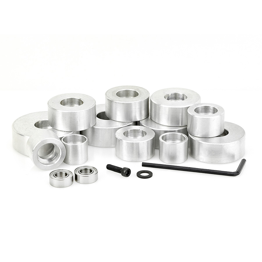 Do these bearings fit Amana 49360 Superabbet router bit (2" D × 7/8" CH × 1/2" SHK)?