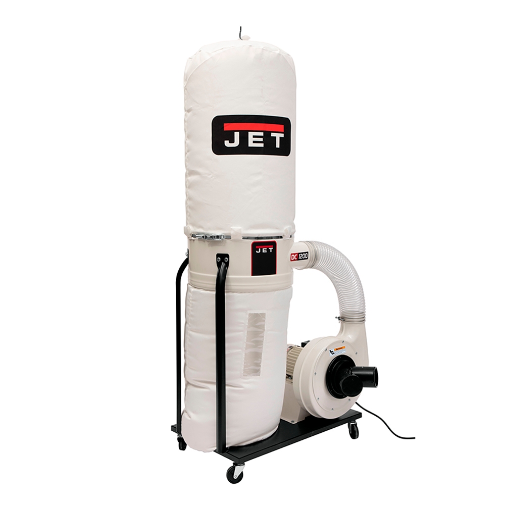 Jet 710701K DC-1200VX-BK1 Dust Collector, 2HP 1PH 230V, 30-Micron Bag Filter Kit Questions & Answers