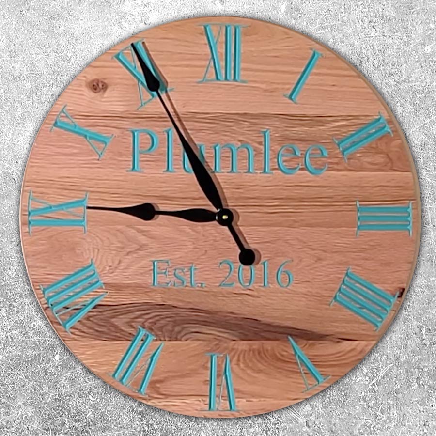 Family Clock CNC Plans, Downloadable and Customizable Questions & Answers