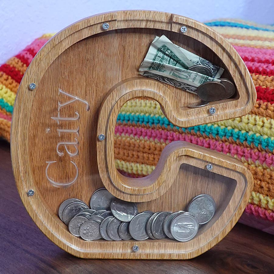 How high is the letter and can I use 1/8 inch acrylic.