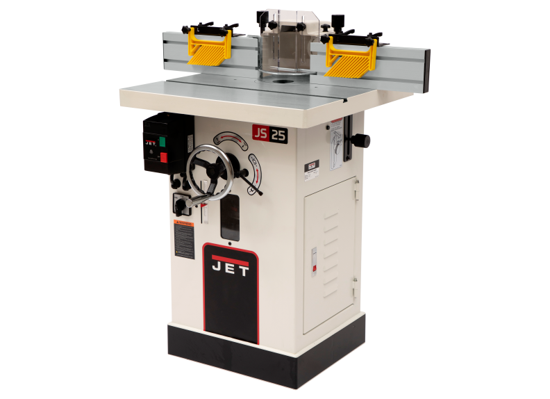 Can you use router bits on the shaper and if so, does it come acquit with the necessary spindles to do so?