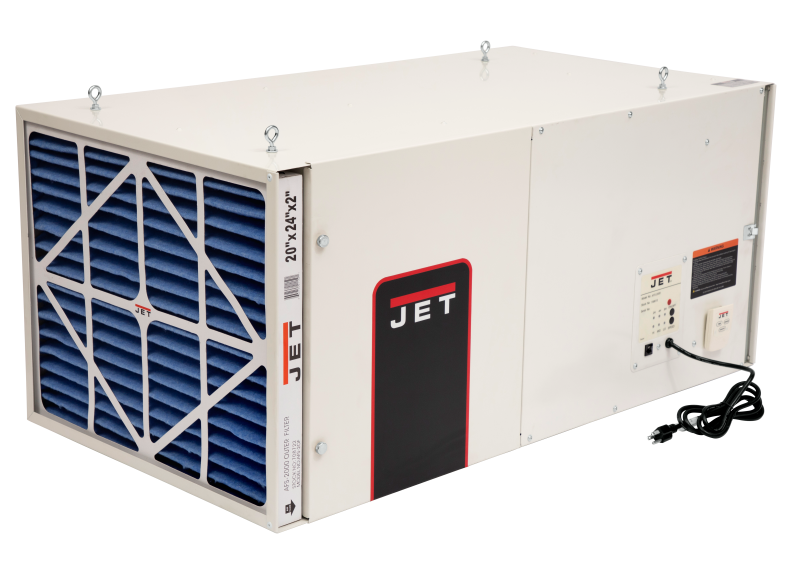 Jet 708615 AFS-2000 1700CFM Air Filtration System, 3-Speed, with Remote Control Questions & Answers