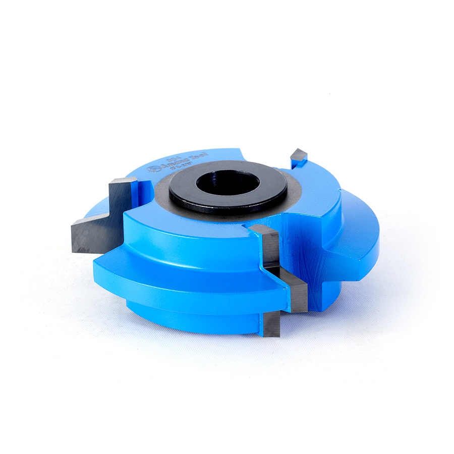 Amana Tool 904 Carbide Tipped 3-Wing Wedge Groove 2-5/8 D x 15/16 CH x 1/2 & 3/4 Bore Shaper Cutter Questions & Answers