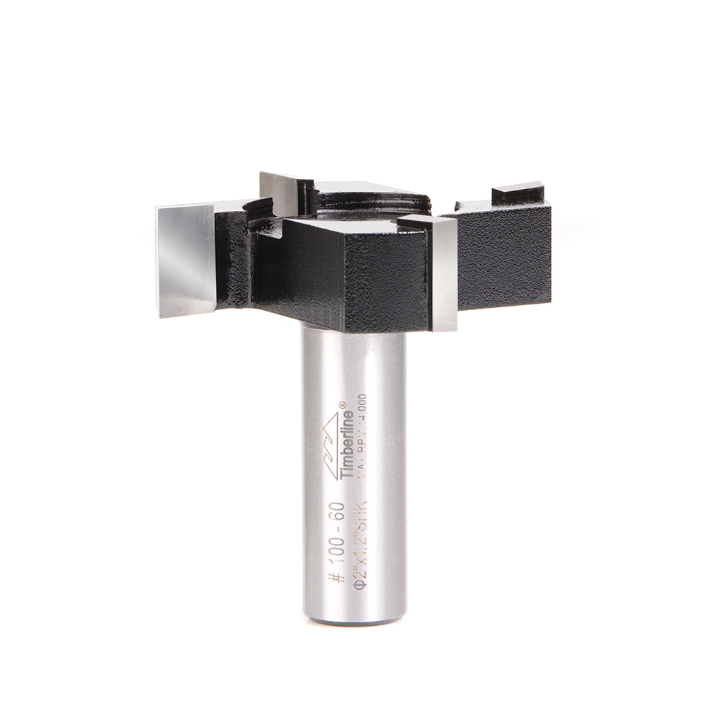 Timberline 100-60 Carbide Tipped Carbide Tipped Economy Spoilboard, Surfacing, Rabbeting, Flycutter, Surface Planer and Flattening 2 D x 1/2 CH x1/2 Inch SHK Router Bit Questions & Answers