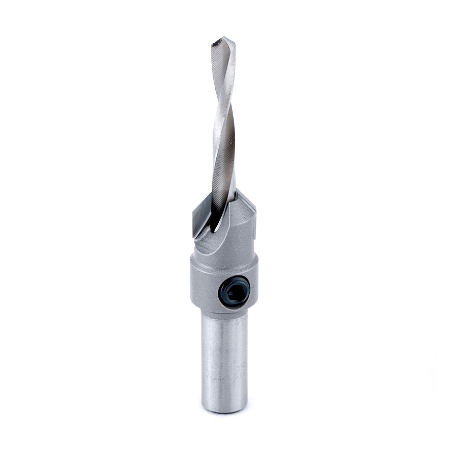 Amana Tool 55211 Carbide Tipped Countersink #10 Screw 1/2 D x 3/16 Drill D x 3/8 Round SHK Questions & Answers