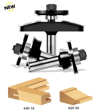 Timberline TRS-230 3-PC Shaker Raised Panel Cabinet Door Making Router Bit Set, 1/2 SHK with BB and Back Cutter for 5/8 to 7/8 Inch Material. Includes 440-16 & 420-54. Questions & Answers
