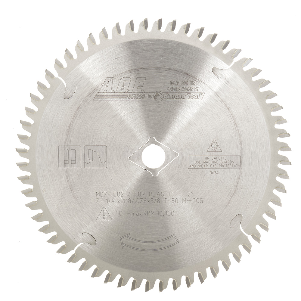 Do you have a 7 1/4 inch, 60 tooth, .126 kerf, with a 5/8 inch more saw blade?