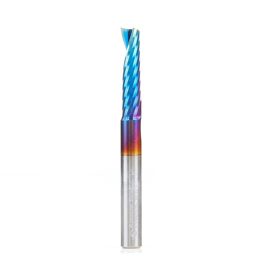 Can this bit cut a 2" thick cast acrylic sheet (27"×60") for a cross?