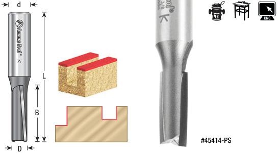 High Production 3° Down Shear Straight Plunge Router Bits Questions & Answers