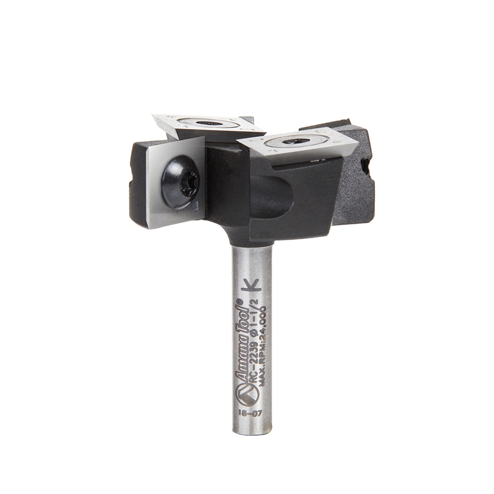 Why are 2 surfacing cutters at 90° and 2 at 4–10°—why not make all cutters 4–10° for smoother cuts?