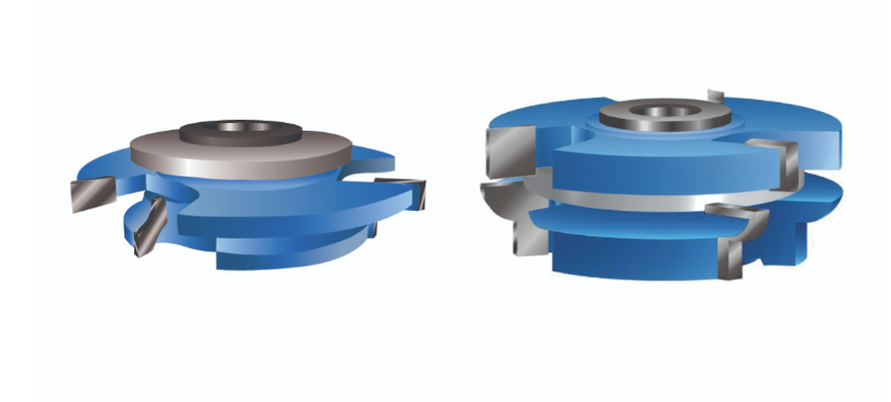 Amana Tool SC540 2-PC Carbide Tipped 3-Wing Stile & Rail Concave Cabinet Door 3-9/16 D x 1 CH x 15/64 R x 1 & 1-1/4 Bore Shaper Cutter Set for 3/4 Material Questions & Answers