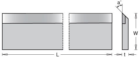 Request for two carbon-tipped blades 13-1/8" x 1" x 1/8" for Delta 22-660 and price