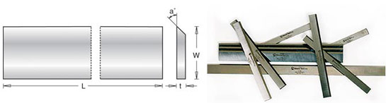 Replacement blades 12.5" x 3/4" x 1/16" for Mastercraft plane 55-5504-2 (Delta pre-2007)