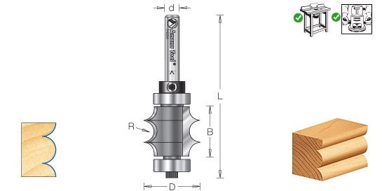 Multi-Edge Beading Router Bits Questions & Answers