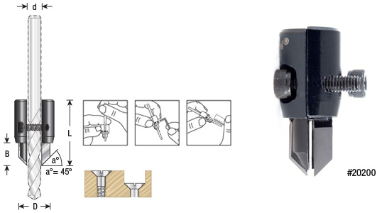 Di-Count™ Adjustable Countersink - Carbide-Tipped Questions & Answers