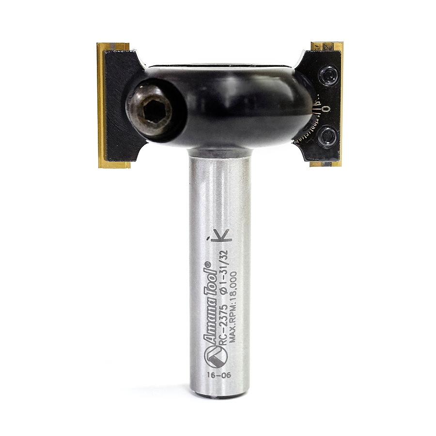 Amana Tool RC-2375 In-Bevel Insert Adjustable Chamfer 2 D x 31/32 CH x 1/2 SHK Router Bit Questions & Answers