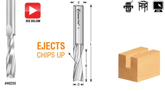 Solid Carbide Spiral Flute Plunge for Solid Wood-2 Flute-Upcut Questions & Answers