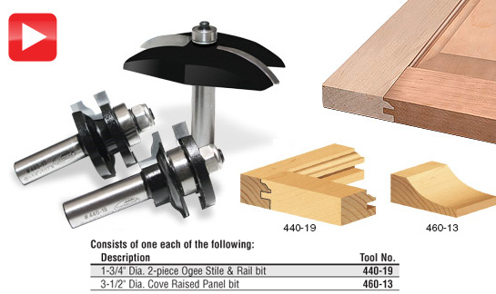 3-Piece Cove Raised Panel Door Making Set Questions & Answers
