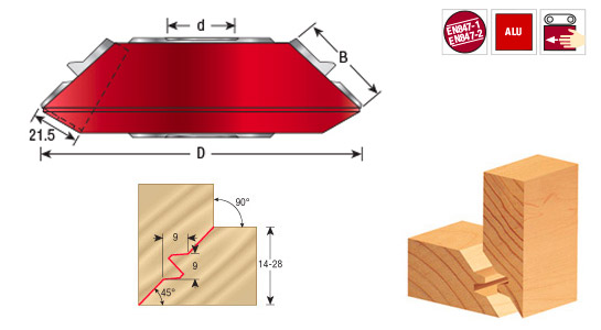 Insert 45° Lock Miter Cutter Questions & Answers