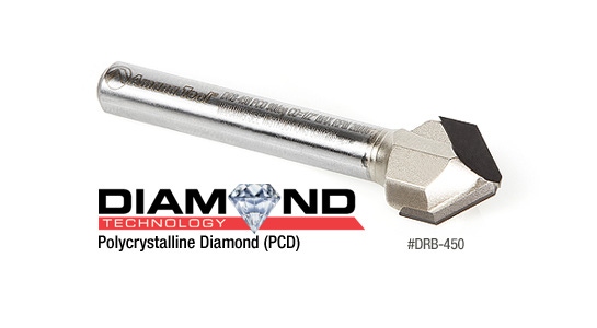 Polycrystalline Diamond (PCD) Tipped Double Edge Folding V-Groove Router Bits for Shaping Aluminum Composite Material (ACM) Panels Questions & Answers
