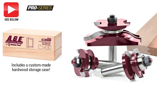 Pro Series 3-Pc Ogee Raised Panel Door Making Set with Back Cutter Questions & Answers