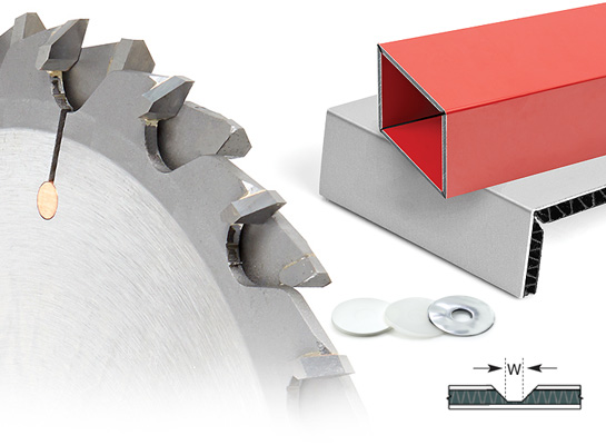 Can this be used with dado blade chippers between the blades?