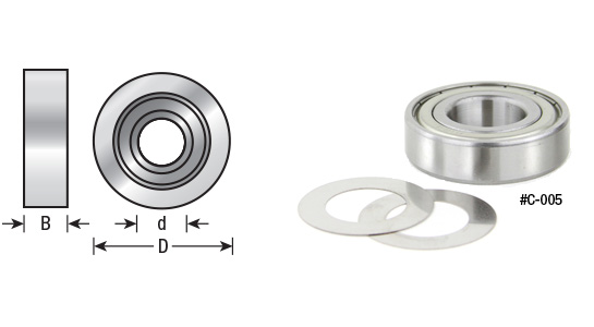 Ball Bearing Rub Collars for 1/2, 3/4 and 1-1/4 Inch Spindles Questions & Answers
