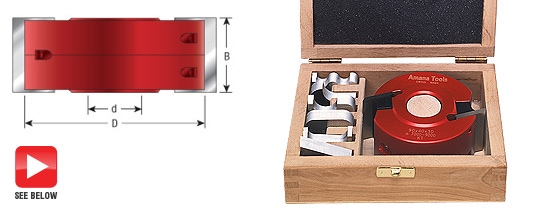 I have a craftsman shaper with a 1/2" bore (I think). I need a 1/4" bead and flute. Which set so i order?