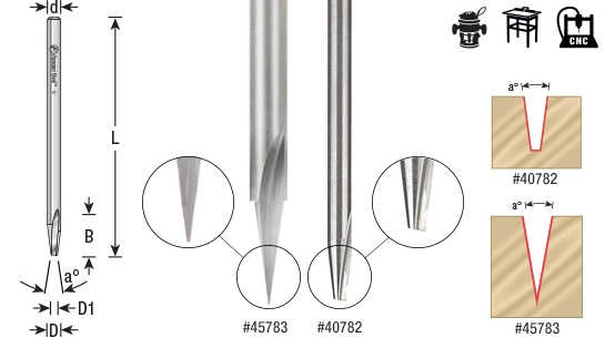 Where I can find chip load, feed and speed chart for this bit?what is the path deapt recomeded?