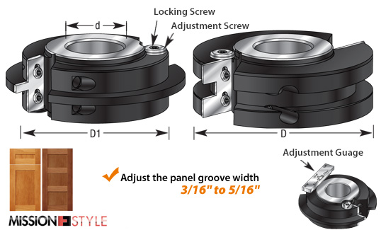 Adjustable Tongue & Groove Insert Cutter - Set Questions & Answers