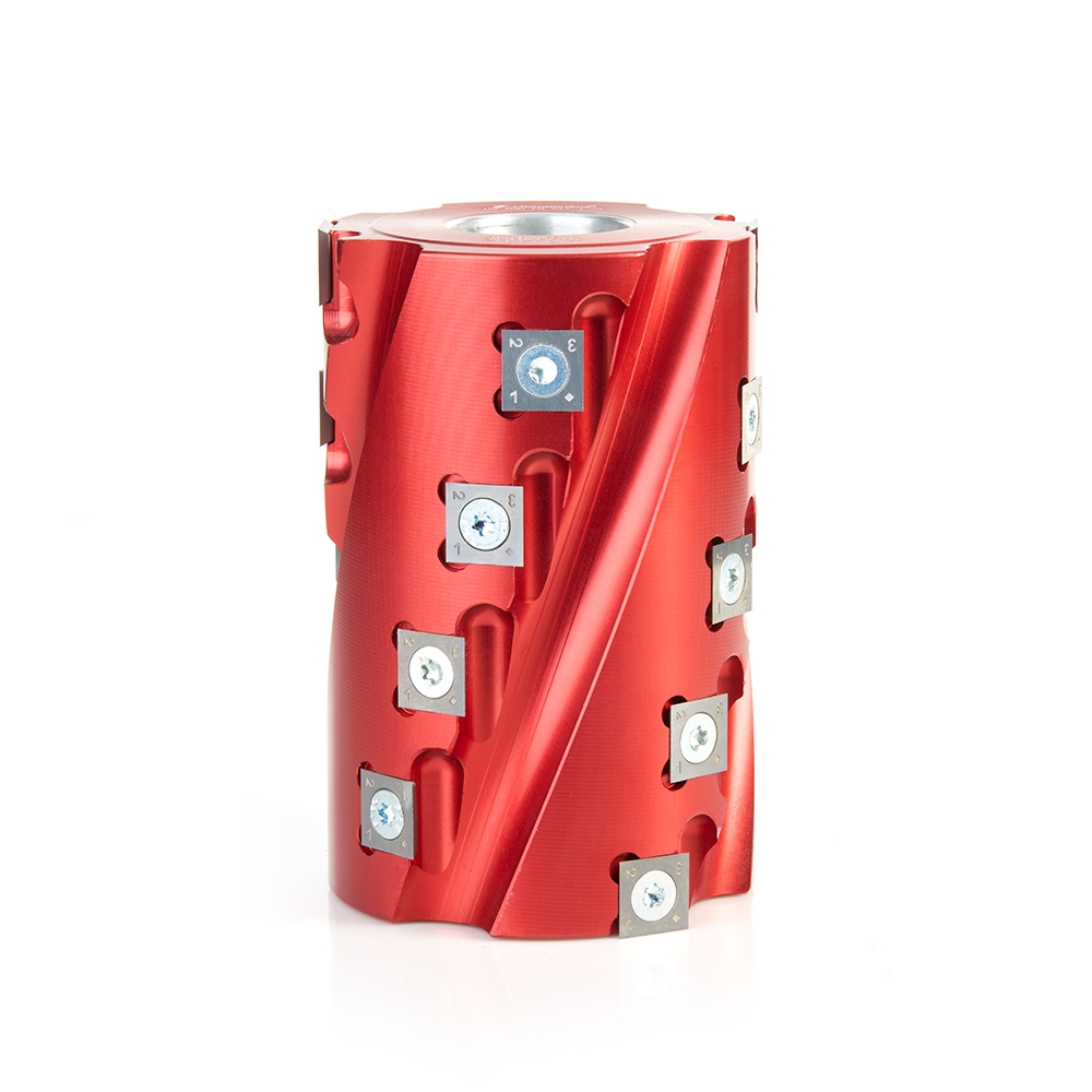 Amana Tool 61295 Insert Carbide Spiral Jointing 3-3/16 (80.96mm) D x 4-3/4 CH x 18 Teeth x 1-1/4 Bore Shaper Cutter Questions & Answers