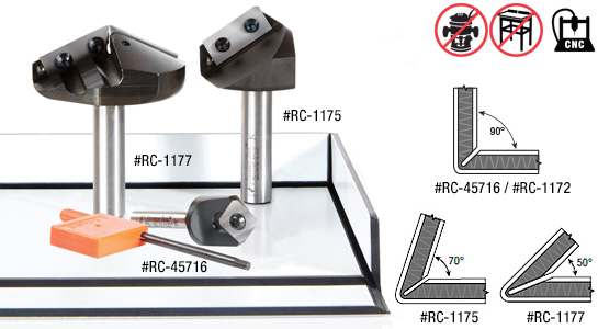 Double Edge Folding V Groove with Flat Bottom Insert Router Bits for Shaping Aluminum Composite Material (ACM) Panels Questions & Answers