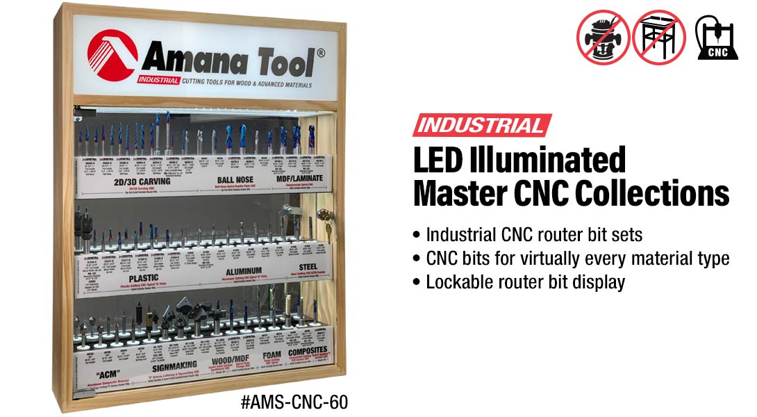 LED Illuminated Master CNC Router Bit Collections Questions & Answers