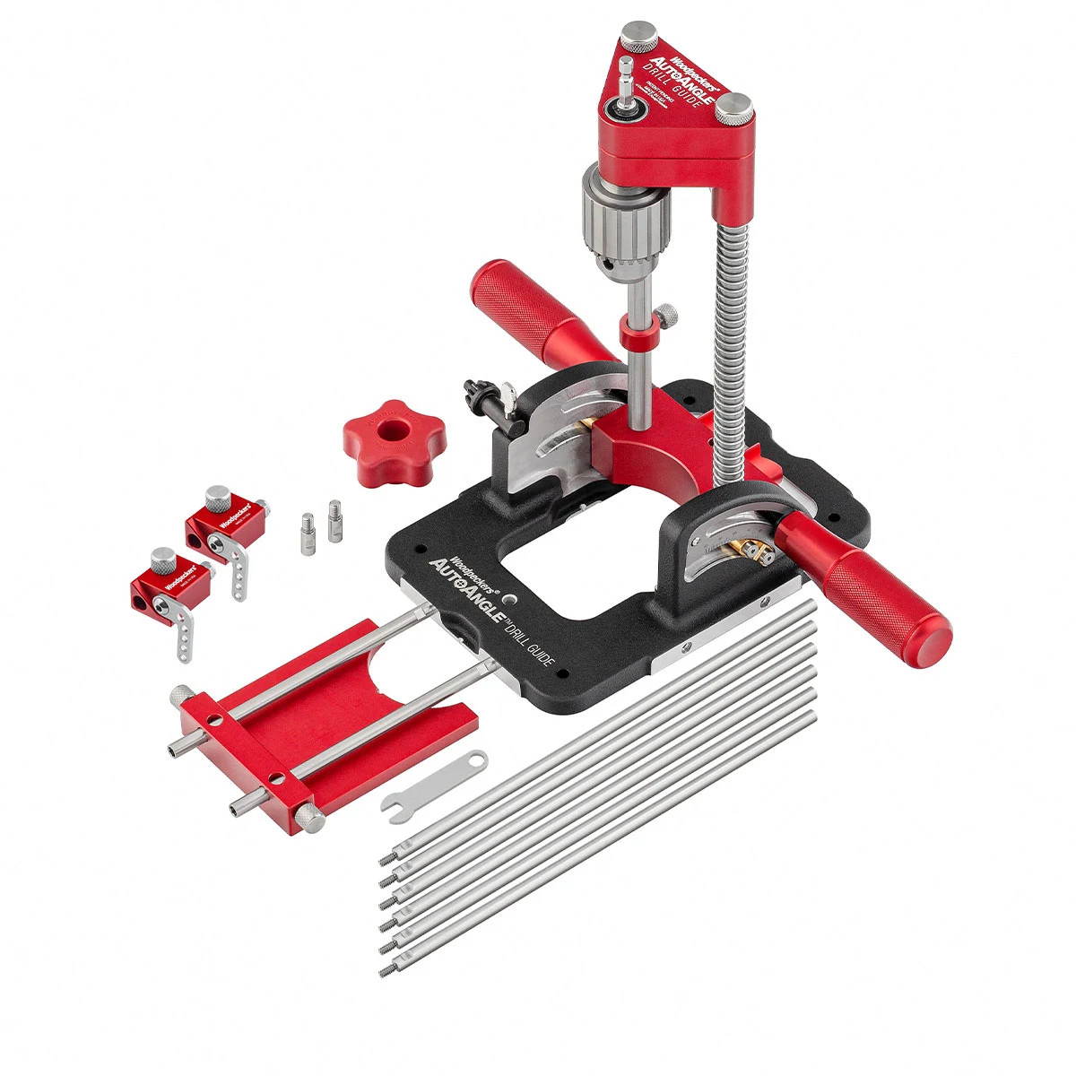 Woodpeckers AutoAngle Drill Guide - Deluxe Questions & Answers