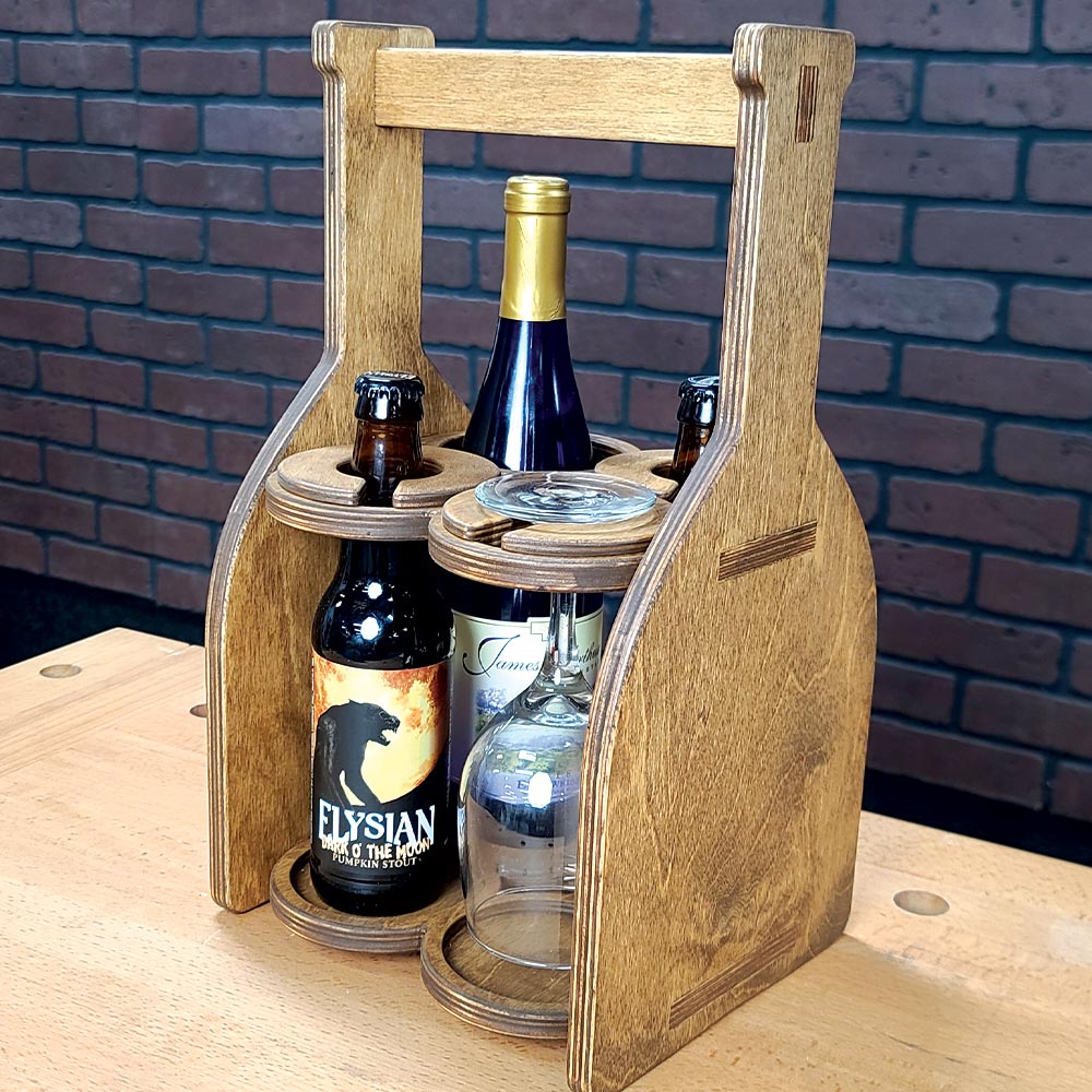 Wine Caddy CNC Plans, Downloadable and Customizable Questions & Answers