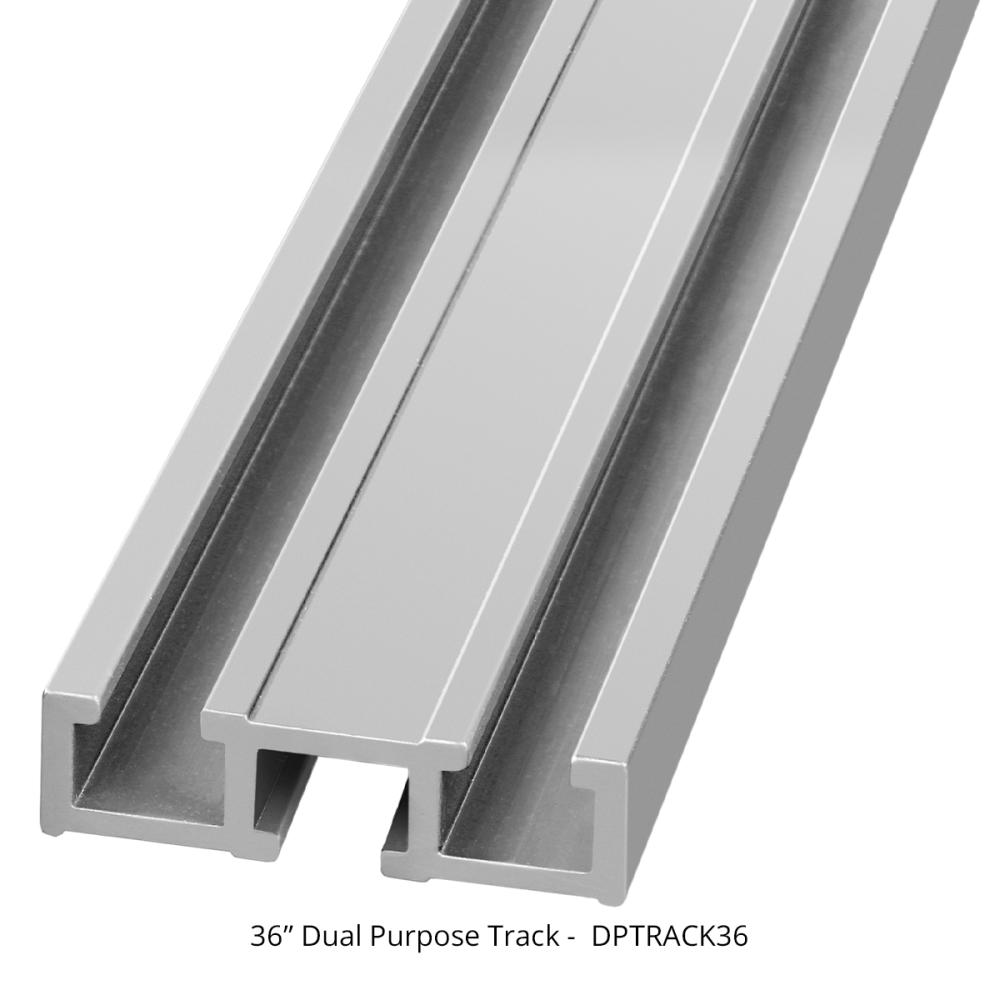 Woodpeckers DPTRACK36 Dual Purpose Track 36 Inch Clear Questions & Answers