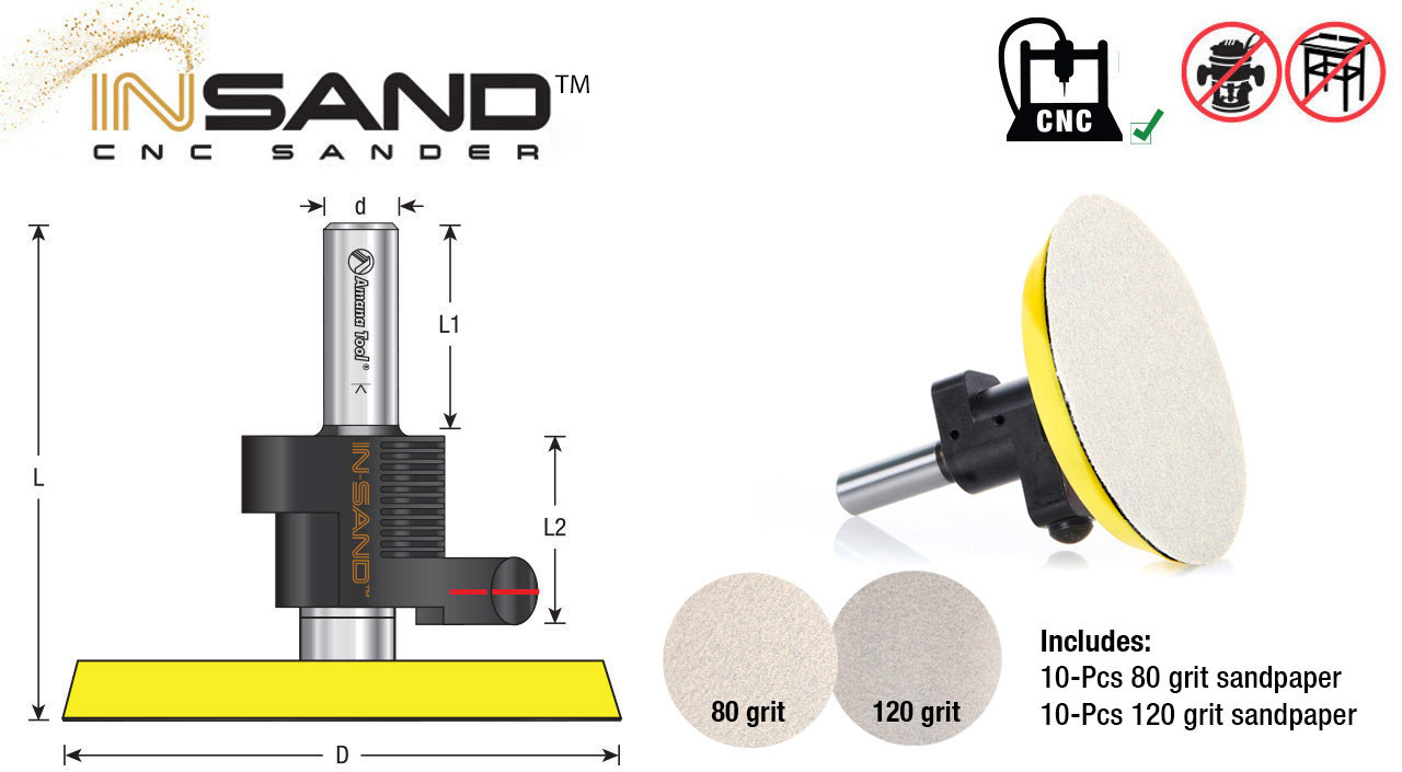 IN-SAND CNC Sander 4, 5 and 6 Inch Diameter Questions & Answers