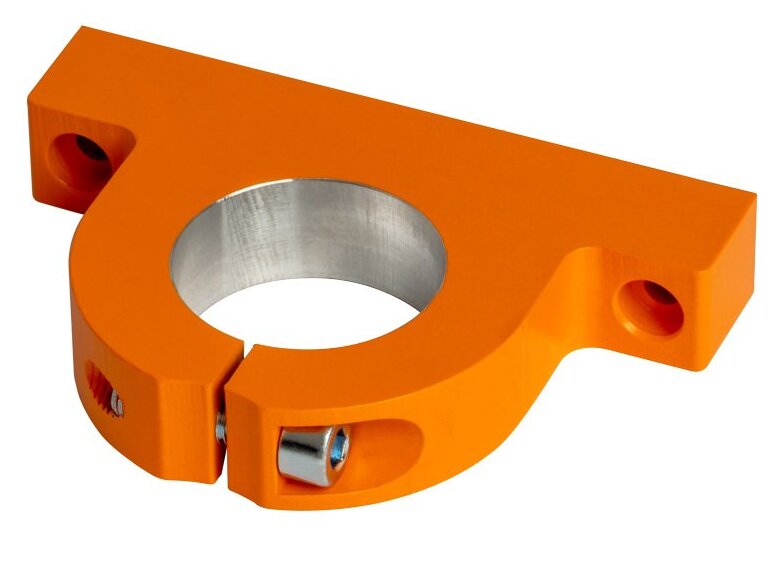 Use two mounts instead of stock plate to hold MM-1000 DI spindle with ATC for a more rigid setup?