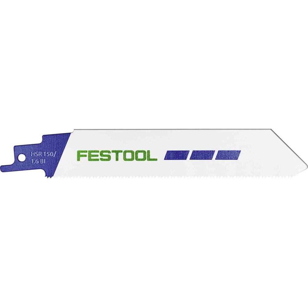 Festool 577489 Sabre saw blade HSR 150/1,6 BI/5 METAL STEEL/STAINLESS STEEL Questions & Answers