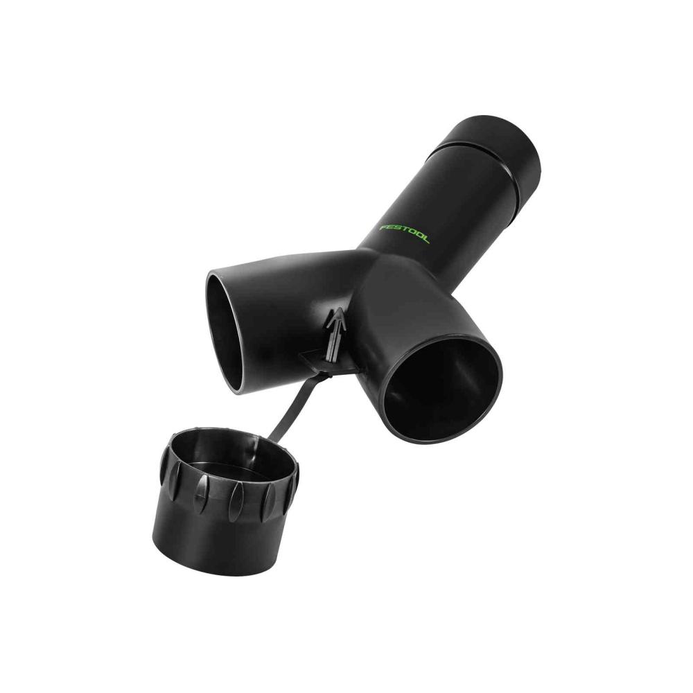 Will this y plug into a 2 1/4" id dust extactor