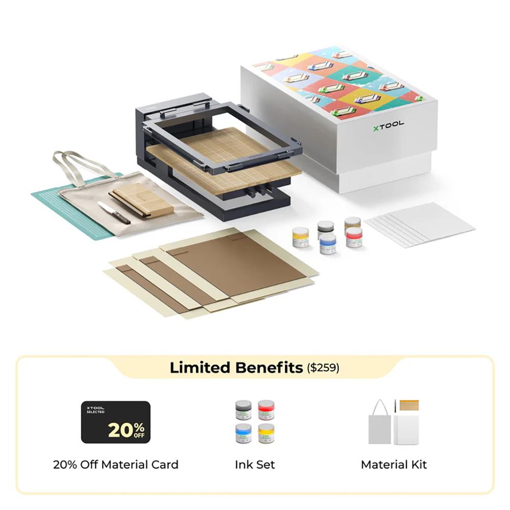 xTool Screen Printer Basic Kit Questions & Answers