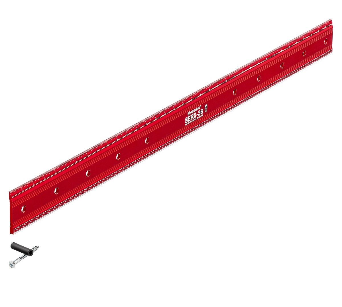 Woodpeckers SERXL-36-24 Straight Edge Rule 36 Inch with Hanger Screw and Sleeve Questions & Answers