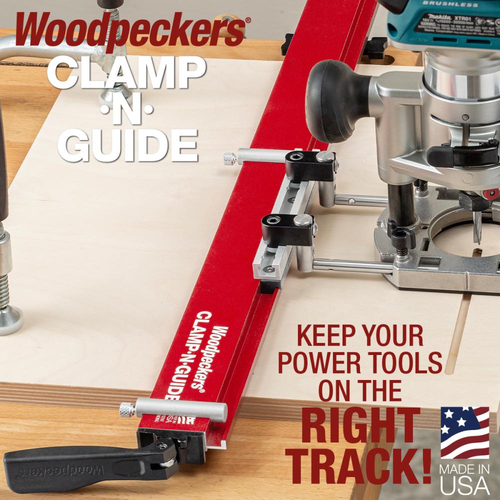 Woodpeckers CNG-RA-10 CLAMP-N-GUIDE - ROUTER ADAPTER - 10mm RODS Questions & Answers