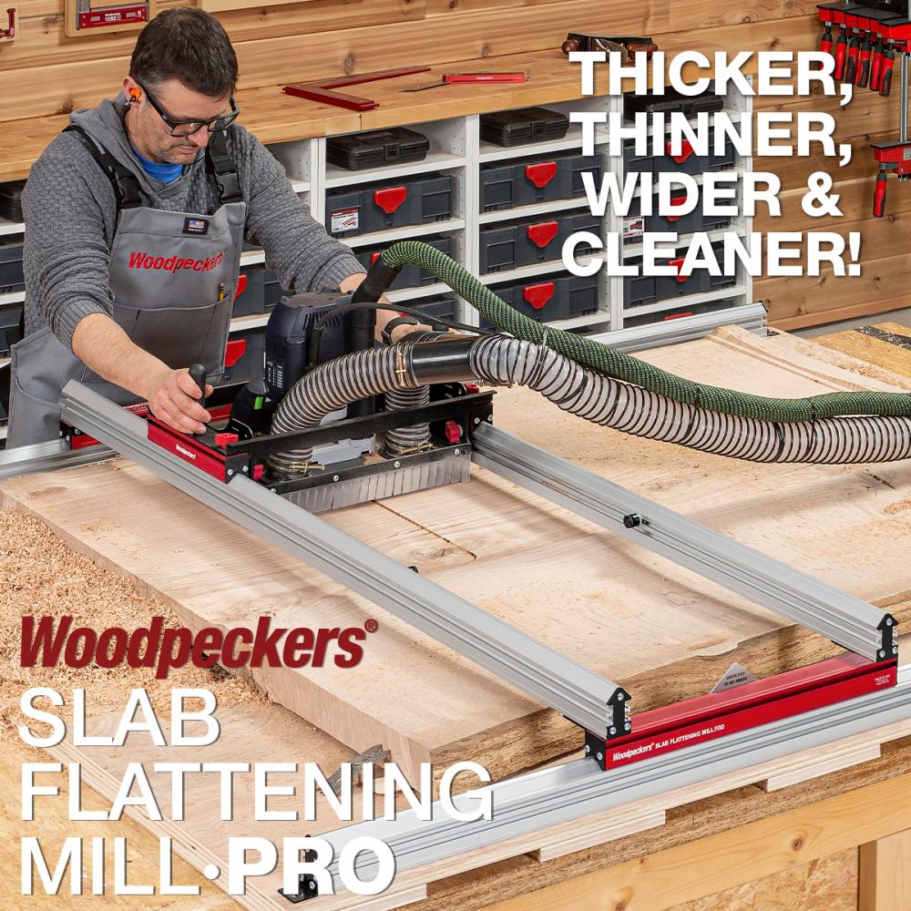 Woodpeckers SLBFLT-EXT-24 Slab Flattening Mill 24 Inch Extension Kit Questions & Answers