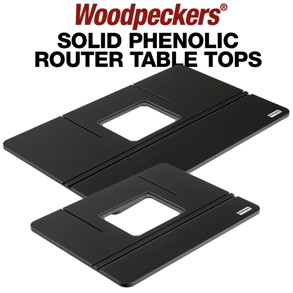 Woodpeckers RT2743-PH-23 Solid Phenolic Router Table- 27 Inch x 43 Inch Questions & Answers