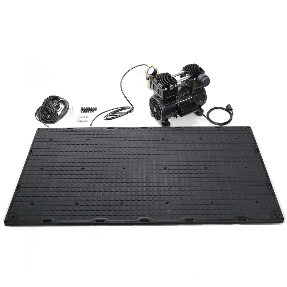 Enough suction for 1/2" MDF and 3/4" oak project boards?