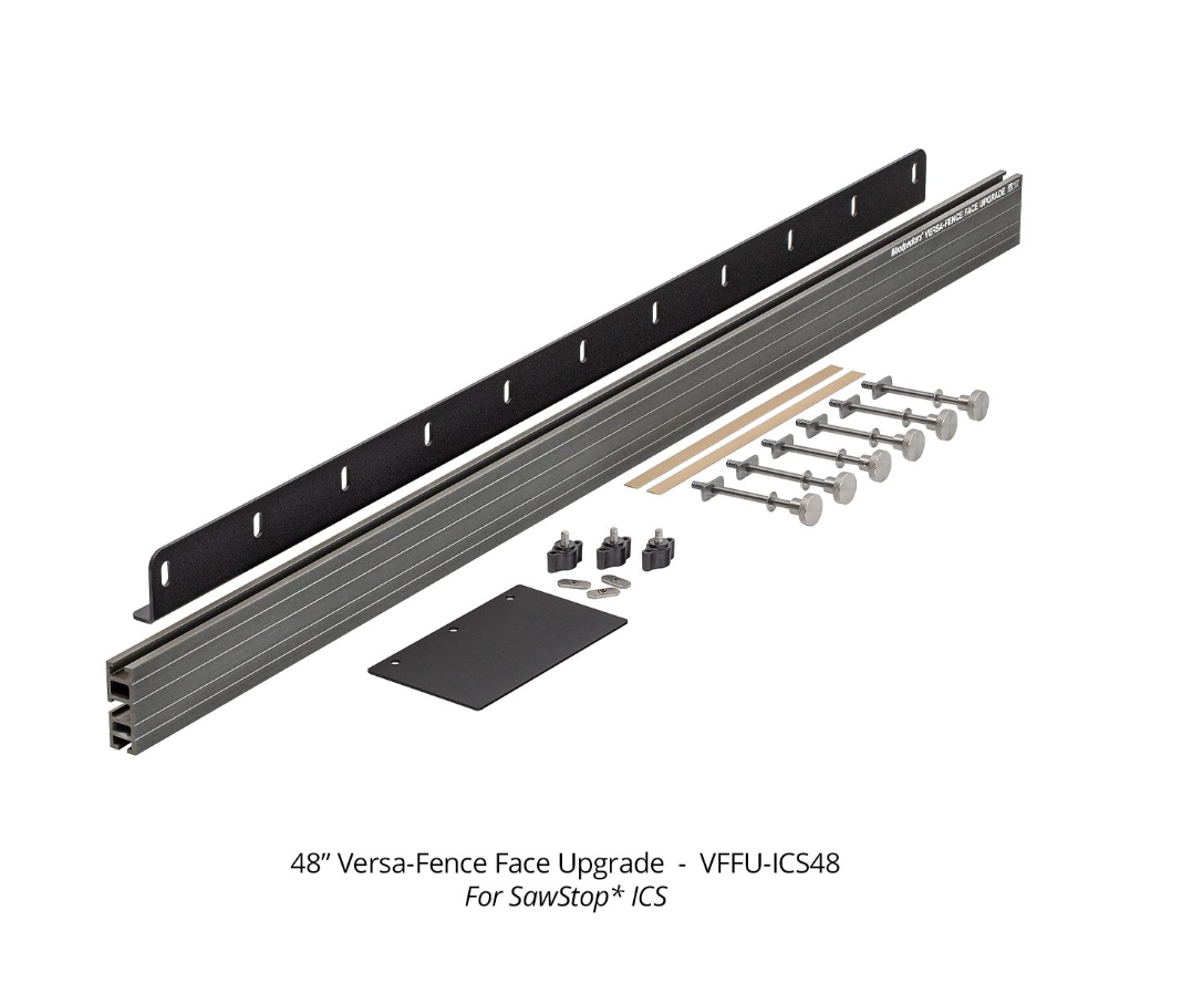 Woodpeckers 48 In Versa-Fence Face Upgrade for SawStop ICS Questions & Answers